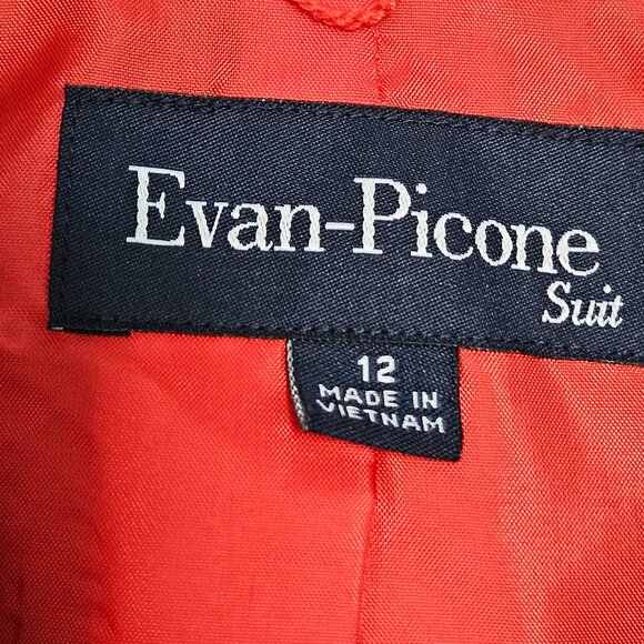 ***Evan-Picone Vibrant Red Blazer*** Timeless Design - Picture 9 of 11